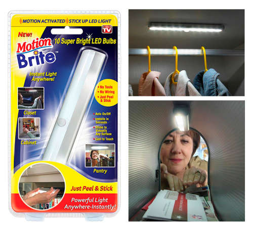 Motion Activated Stick Up 10LED Light - New Arrival !