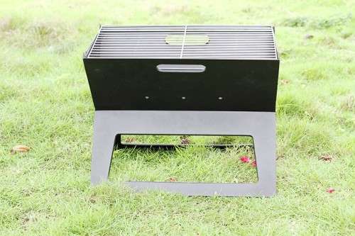 Outdoor collapsible Notebook Charcoal Braii Grill