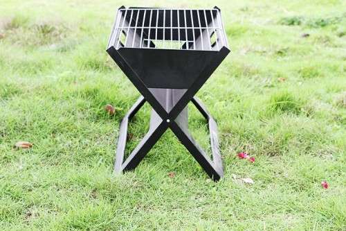 Outdoor collapsible Notebook Charcoal Braii Grill