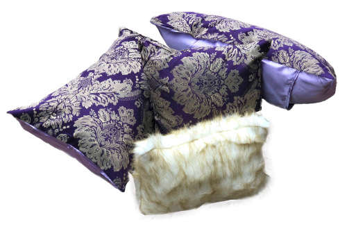 Royal Collection Designer 5pc Purple Comforter Set - New Arrival !