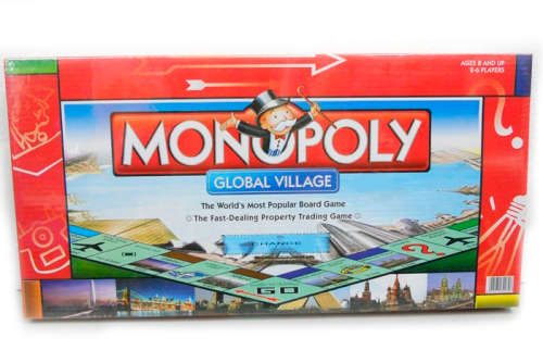 Big Monopoly Global Village Board Game