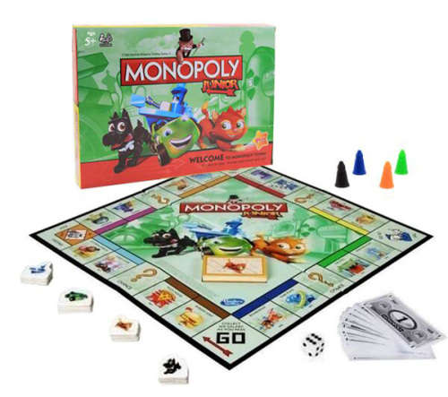 Board Game for Kids - Choose from Monopoly or Scrabble