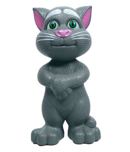 Talking Tom Cat Toy with Flashing Eyes