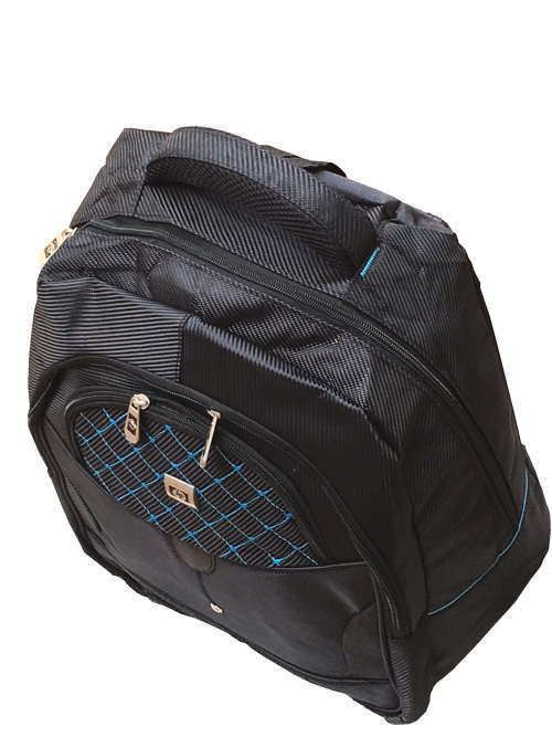 Unisex Black HR Backpack for Laptop School Travel College