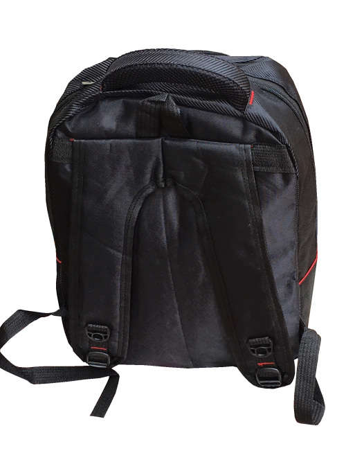 Unisex Black HR Backpack for Laptop School Travel College