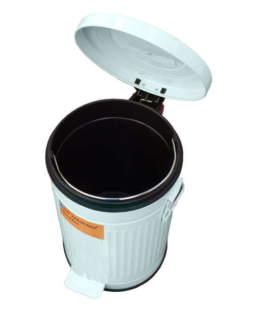 NEW Well Matched Classic Dustbin Choose from GREEN or IVORY