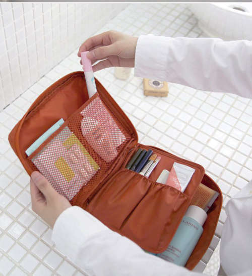 Travel Cosmetic Makeup Toiletry Case Wash Organizer Storage Bag