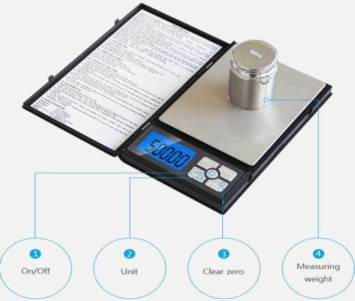NEW Notebook Series Digital Scale  2000x0.1g