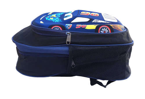 3D Fast Car Backpack for School Kids
