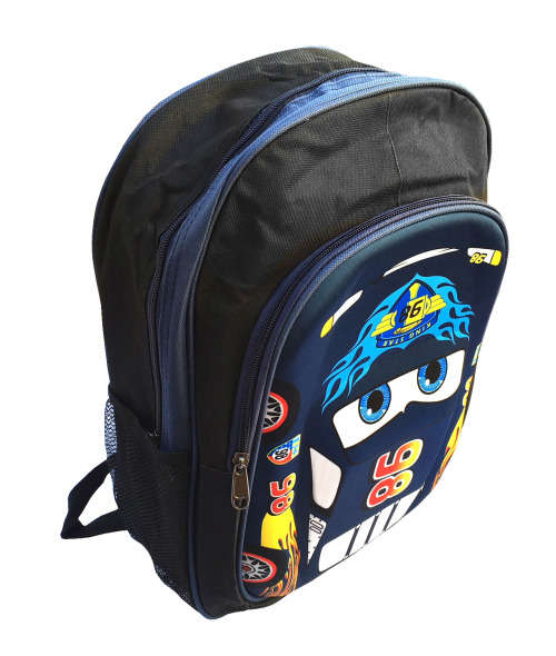 3D Fast Car Backpack for School Kids