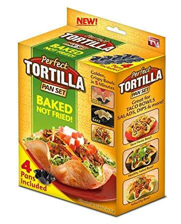 NEW Tortilla 4-pc Perfect Baking Pan Set