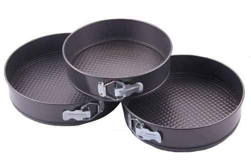3pc Set Of Round Baking Mold Pans