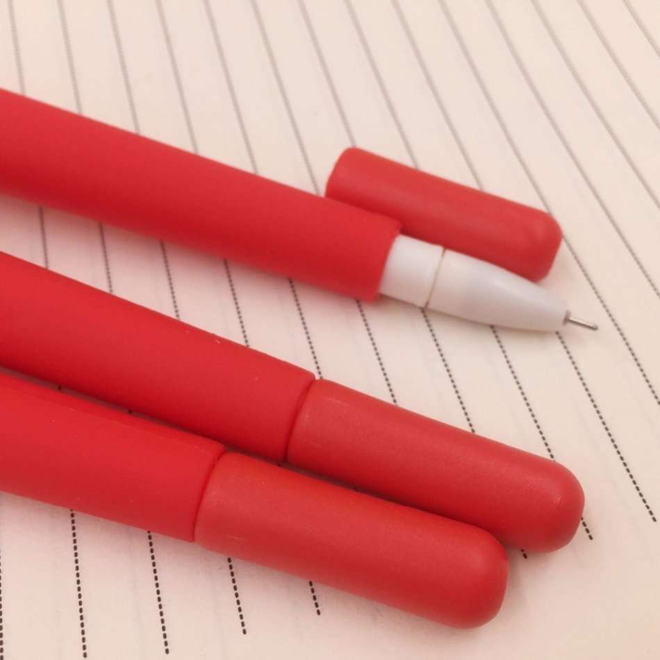 Cute Red Santa Ballpoint Gel Pen - Christmas Special !