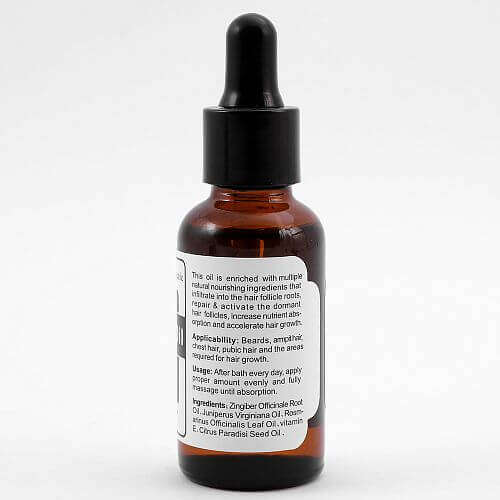 100% Natural Organic Beard Oil
