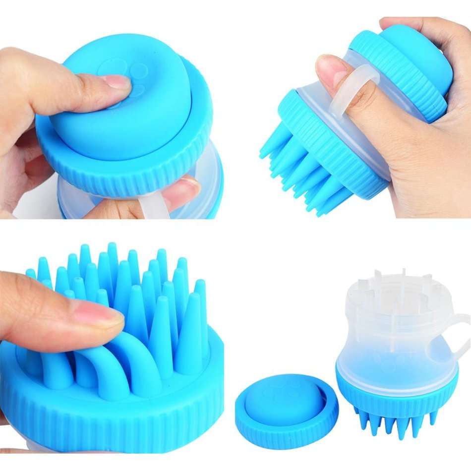 The gentle dog washer Pet brush