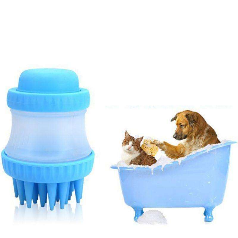 The gentle dog washer Pet brush