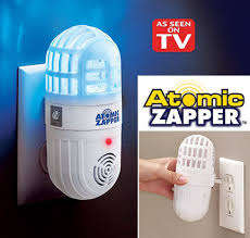 ULTRASONIC PEST REPELLER & INSECT ZAPPER IN 1! ATOMIC ZAPPER