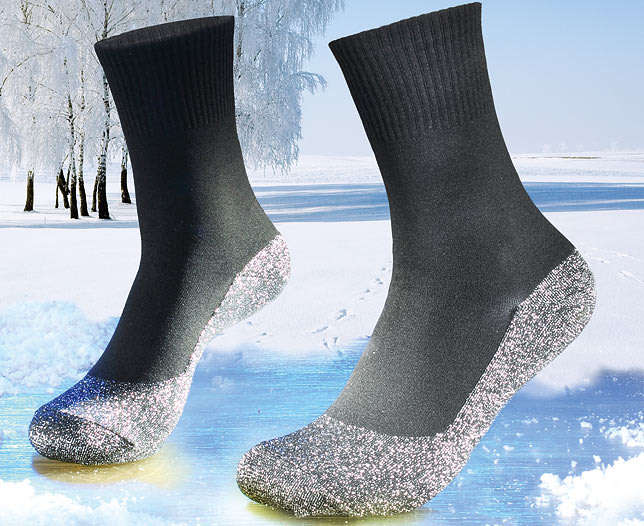Total Vision Aluminized Thread Unisex Warm/Thermal Socks