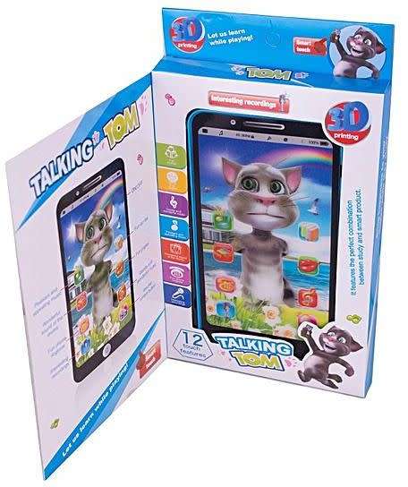 3D Talking Tom Printed Smart Musical, Touch, Learning & Educational Tablet