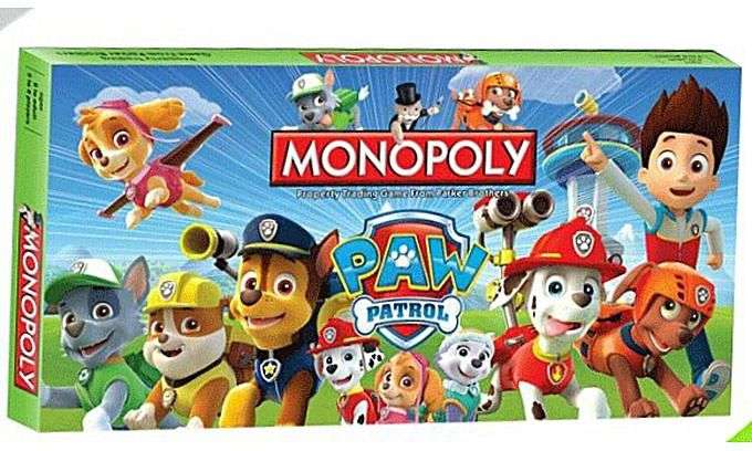 Paw Patrol Monopoly Global Village Game