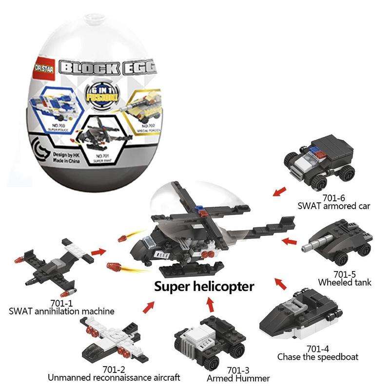 DR. STAR Super Swat DIY Lego Building Toy