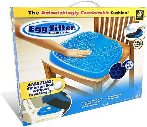 Egg Sitter Support Cushion For Low Back Stiffness Car Office Chair
