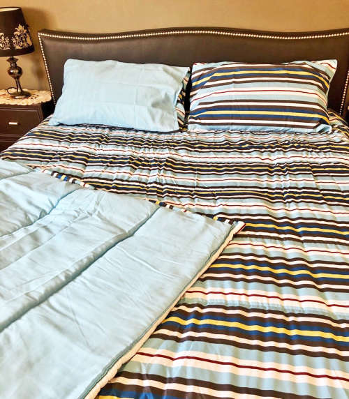 Private Collection Silk Touch Quick Drying 3pc Queen Comforter Set