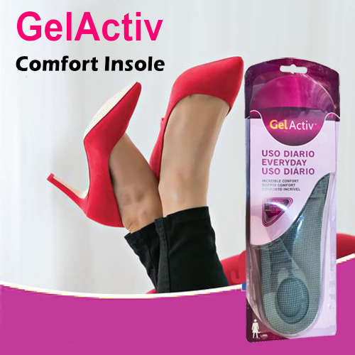 Gel Active Foot Pain Relief Insoles  (For 38-42 size)