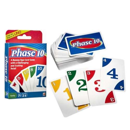 Phase 10 Card Game: A Rummy-Type Card Game with Exciting Twist