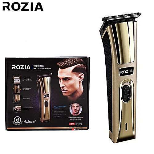 Rozia Rechargeable Trimmer Stainless Steel Blade Easy to Cut Your Hair HQ-233
