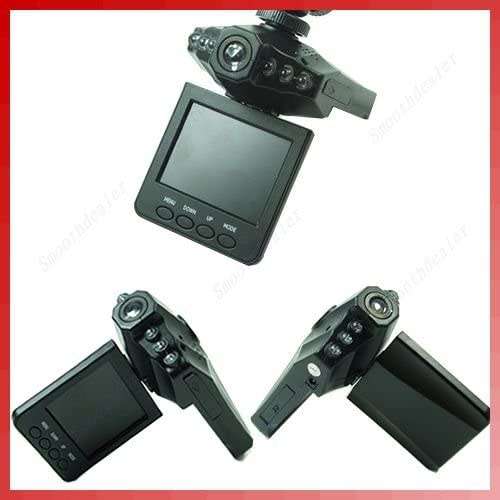 Car Vehicle HD DVR 2.5" TFT LCD 6 IR LED Video Recorder Camera Road Safety Guard