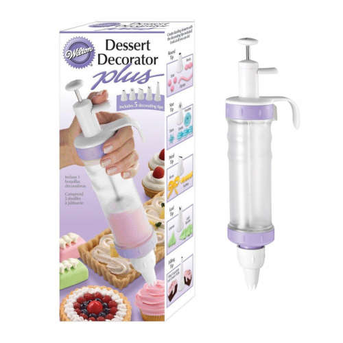 Desert Decorator Plus Cake Decorating Tool - Includes 5 decorating Tips