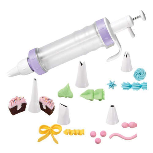 Desert Decorator Plus Cake Decorating Tool - Includes 5 decorating Tips