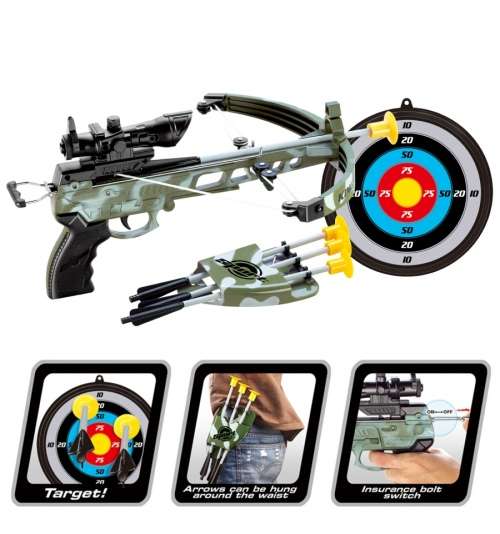 King Sport Kids Crossbow Archery Set Toy