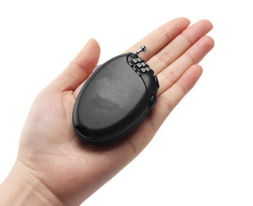 3 Digits Combination Multipurpose Lock with Retractable Cable