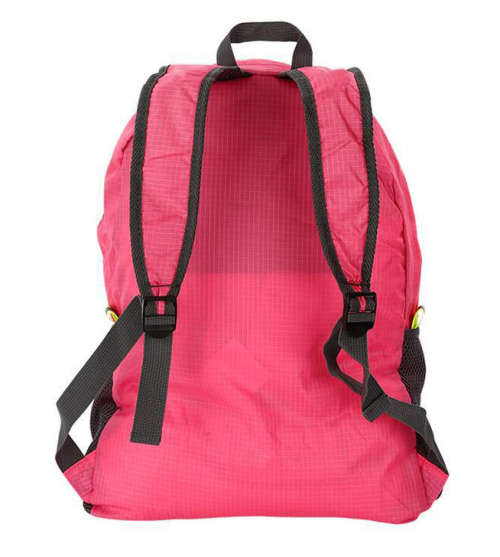 Waterproof Travel Light Weight Foldable Sports Backpack - Pink
