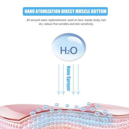 Portable Nano Mist Sprayer Moisturizing USB Rechargeable