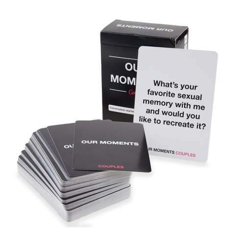 OUR MOMENTS Couples: 100 Thought Provoking Conversation Starters for Great Relationships