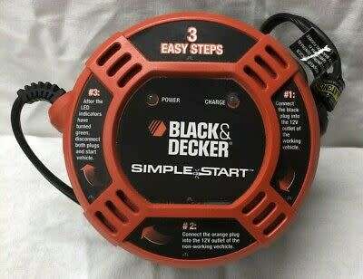 Black & Decker Simple Start BBC2CB Vehicle to Vehicle Battery Booster