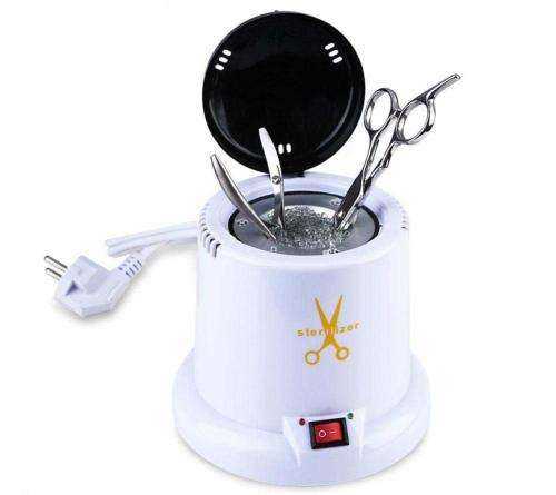 High-Temperature Tool Sterilizer with 140g Glass Ball- Ideal for Beauty Salon Spa Tattoo Nail Hair