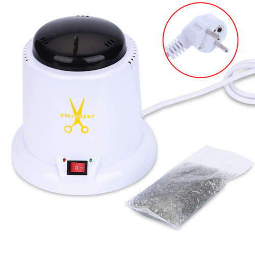 High-Temperature Tool Sterilizer with 140g Glass Ball- Ideal for Beauty Salon Spa Tattoo Nail Hair