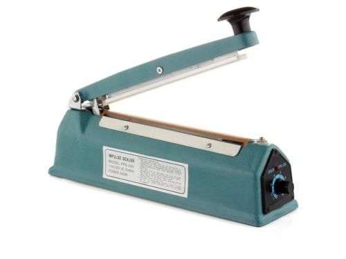 HUA-WEI Heavy Duty Impulse Plastic Sealer 200mm - Great for PP/PE Bags(SF-200)