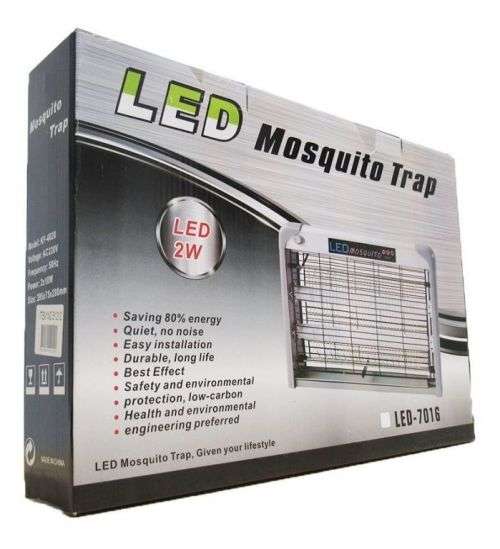 LED Energy Saving Mosquito Trap Insects Killer (2W) Model LED-7016