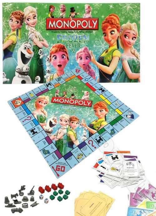 Monopoly Global Village Character Game - Frozen Fever 2