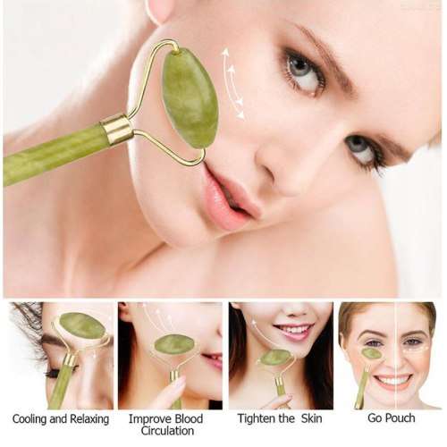 Jade Stone Facial Massage Roller