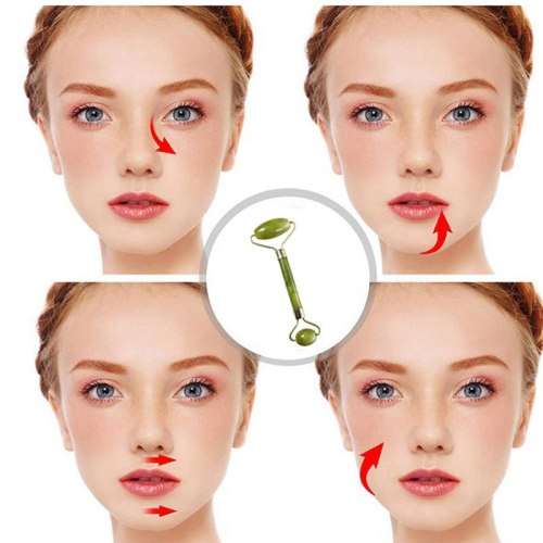 Jade Stone Facial Massage Roller