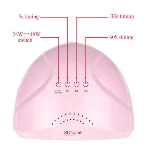 SUNone 30 LED 48W UV Nail Curing Lamp with Infrared Auto ON Function - USB