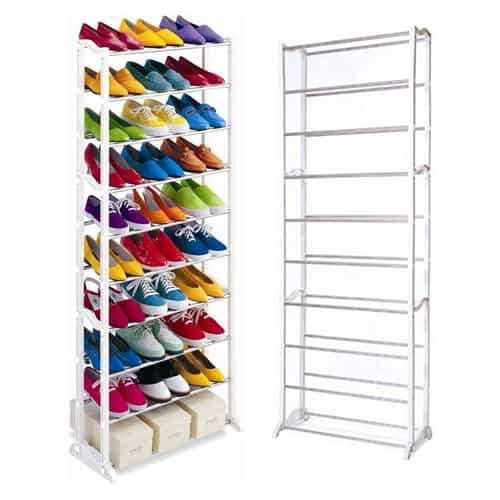 10 Tier Amazing Shoe Rack - Hold up to 30 Pairs
