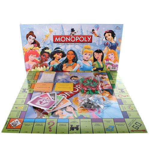Big Monopoly Disney Princess Card Game