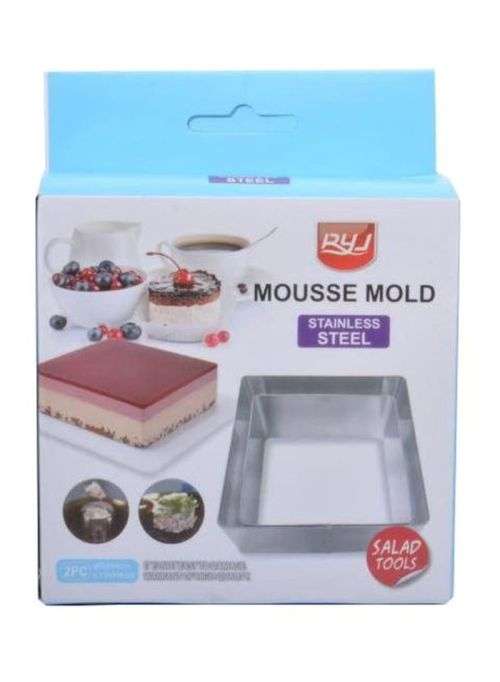 **Black Friday Deal**  Baking Tools - 3PC Stainless Steel Mousse Mold